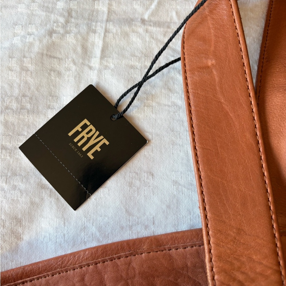 Frye Vivian Fringed Leather Tote Bag - Picture 9 of 16